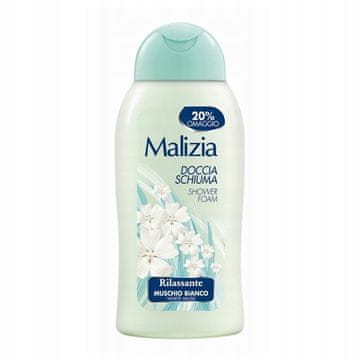 Malizia Żel pod prysznic Doccia Muschio Bianco Rilassan 300ml - Malizia