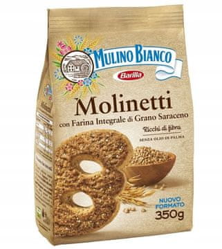 Mulino Bianco Molinetti polnozrnati biskvit 350g - Mulino Bianco