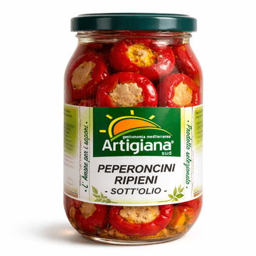 shumee Papryczki nadziewane Peperoncini Ripieni 1kg - Artigiana