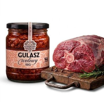 shumee Gulasz Wołowy BBQ - 400 g Schronisko Bukowina