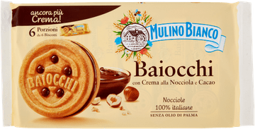 Mulino Bianco Tortni preliv Baiocchi 336g - Mulino Bianco