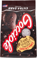 Piškoti s temno čokolado Gocciole Extra Dark 400g -