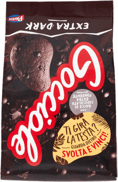 Piškoti s temno čokolado Gocciole Extra Dark 400g -