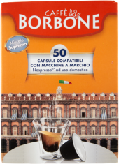 shumee Kawa w kapsułkach 50szt Miscela Nobile Capsule Nespresso - Caffe Borbone