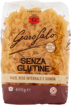 shumee Farfalle testenine brez glutena 400g - Garofalo