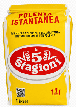 shumee Mąka kukurydziana instant Polenta Istantanea Farina di Mais 1kg - 5 Stagioni