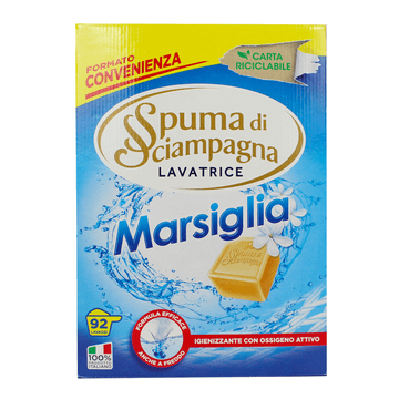 Spuma di Sciampagna Pralni prašek Lavatrice Fustino Marsiglia 92 pranj 4,14 kg -