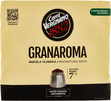 Caffe Vergnano Kawa mielona Gran Aroma 500g - Caffe Vergnano