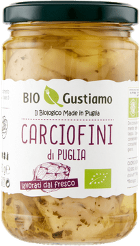 shumee Artichokes di Puglia and Olio Extravergine d'Oliva 280g - Bio Gustiamo
