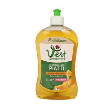 Chante Clair Płyn do naczyń Vert Piatti Arancia e Mandarino 500ml - ChanteClar