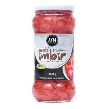 shumee Vloženi ingverjevi rozavi 360 g - Asia Kitchen