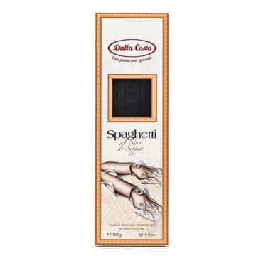Dalla Costa Črni špageti testenine 500g -