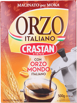 shumee Kawa zbożowa mielona Orzo Macinato Moka 500g - Crastan