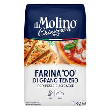 shumee Mąka Farina 00 di Grano Tenero per Pizza e Focacce 1 kg - il Molino Chiavazza