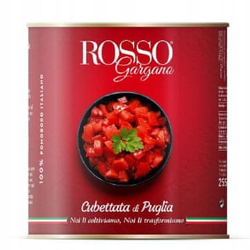 shumee Pomidory w puszce krojone Cubettata di Puglia 2.5 kg - Rosso Gargano