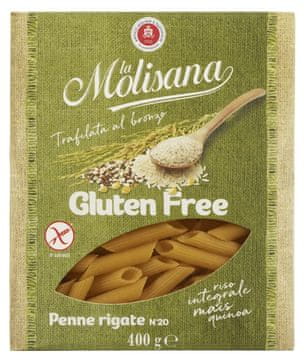 La Molisana Bezglutenowy Makaron Penne Rigate No. 20 400g -