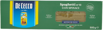 De Cecco Špageti Spinaci 500g -