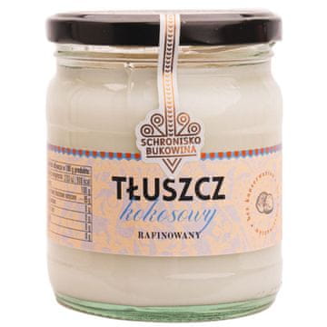 shumee Tłuszcz kokosowy rafinowany 430 ml/ 350 g - Schronisko Bukowina