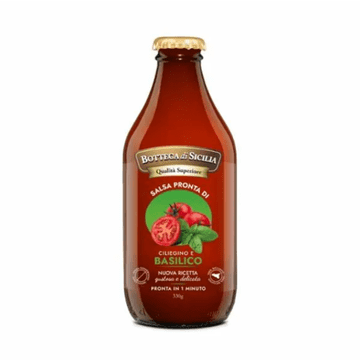 shumee Salsa Pronta di Pomodorino Ciliegino e Basilico 330 g - Bottega di Sicilia