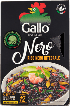 shumee Črni riž Riso Nero Integrale 500g - Gallo