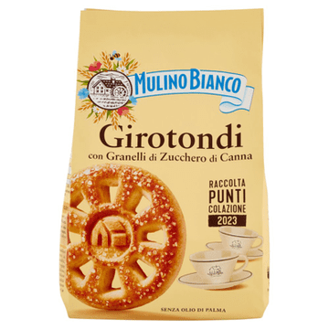 Mulino Bianco Girotondi torta z Granelli di Zucchero di Canna 350g - Mulino Bianco
