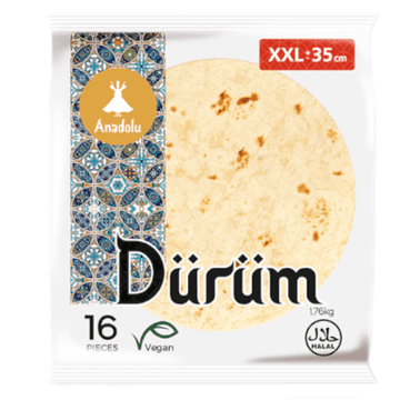 shumee Tortilja durum 35 cm 16 kosov - Anatolija
