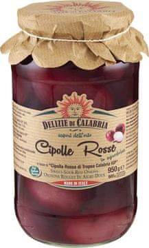 Delizie di Calabria Cebule w zalewie octowej Cipolle Rosse 530g - Delizie Di Calabria