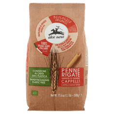 Alce Nero Makaron Penne Rigate S. Cappelli 500g - Alce Nero