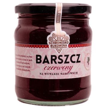 shumee Barszcz czerwony na wywarze warzywnym 400ml- Schronisko Bukowina