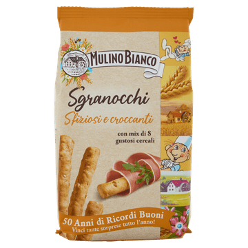 Mulino Bianco Paluszki chlebowe Sgranocchi 220g -