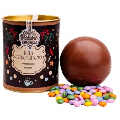 Kula czekoladowa z lentilkami 60g -