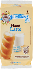 Mulino Bianco Kremni polnjeni piškoti Flauti Latte 280 g - Mulino Bianco