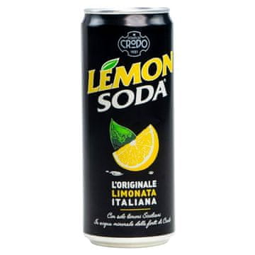 shumee Limonina soda, pločevinka 330 ml, gazirana pijača z okusom limone - Fondi Di Crodo
