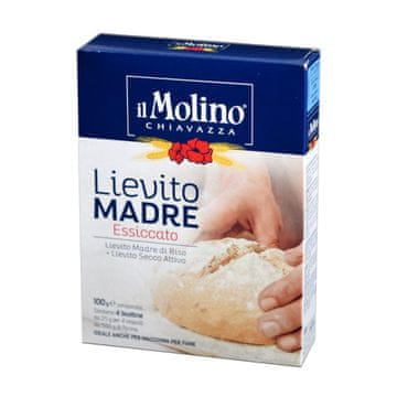 shumee Suchy zakwas na chleb Lievito Madre Essiccato (4x25g) 100g - il Molino Chiavazza