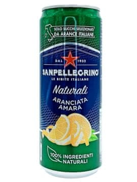 SAN PELLEGRINO Gazirana pijača Aranciata Amara 330 ml - San Pellegrino