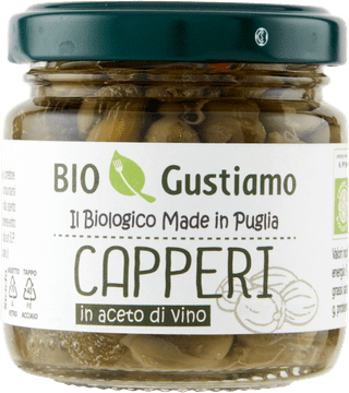 shumee Kapre v kisu Capperi and Aceto 100g - Bio Gustiamo