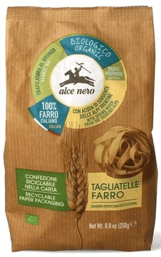 Alce Nero Makaron Tagliatelle al. Farro BIO 250g - Alce Nero