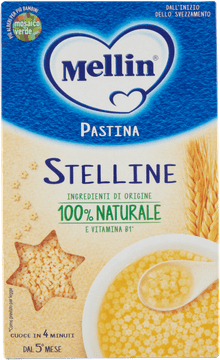 shumee Makaroni za otroke Pastina Stelline 350g - Mellin