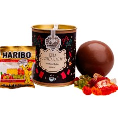 Kula czekoladowa z żelkami Haribo 60g-