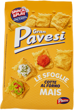 shumee Koruzni krekerji le Sfoglie al Mais 150g - Pavesi