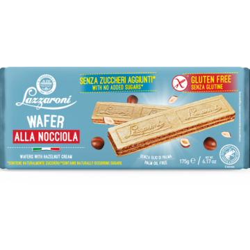 shumee Vaflji Nocciola brez glutena 175 g - Lazzaroni
