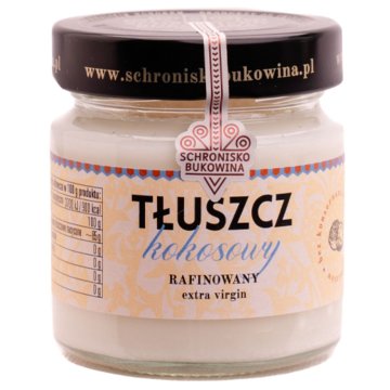 shumee Tłuszcz kokosowy rafinowany 212 ml/ 180 g - Schronisko Bukowina
