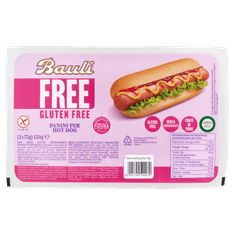 Bauli Bułki bezglutenowe Hot Dog 2x75g - Bauli