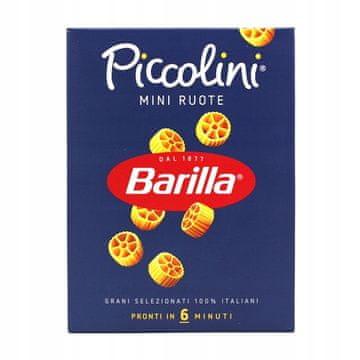 Barilla Makaron Piccolini Mini ruote 500g - Barilla