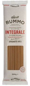 Rummo Makaron pełnoziarnisty spaghetti integrale n. 03 500g - Rummo