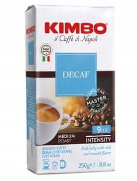 Kimbo Kawa mielona bezkofeinowa Decaf 250g - Kimbo
