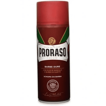 Proraso Pianka do golenia Shiuma Barba Rossa Dure 400ml - Proraso