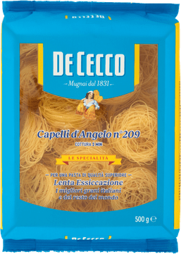 De Cecco Testenine Capelli D'Angelo n209 500g - De Cecco