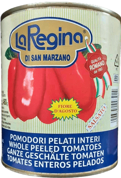 shumee San Marzano olupljeni paradižniki 800 g - La Regina