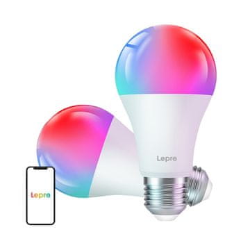 Lepro  B2-2 E27 Wi-Fi LED Sijalka, 1100 lm, Paket 2